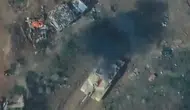 Yemen'de Husiler'in Suudi Tankına Drone Saldırısı