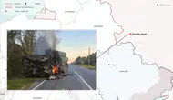 Ukrayna, Bryansk Bölgesi'nde S-400 Fırlatıcısını Vurdu