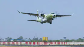 Hindistan Yapımı İlk C295 İlk Uçuşunu Başarıyla Tamamladı