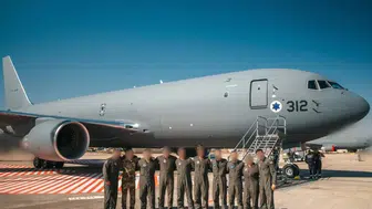 İsrail, Yeni Tanker Uçağını Filoya Ekledi