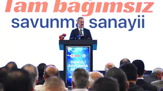 Savunma Sanayii Başkanı Denizli'yi Destekliyor