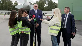 Litvanya'da İtalyan NATO Jetinin Drone İhlali