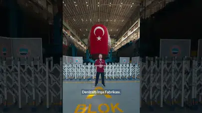 Milli Denizaltılar İçin Gölcük Tersanesi'nde Çalışmalar Devam Ediyor