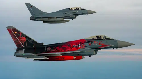 Suudi Arabistan Eurofighter Typhoon'da Tarih Yazdı