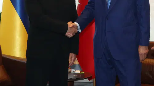 Erdoğan ve Zelenskiy'den İş Birliği Vurgusu