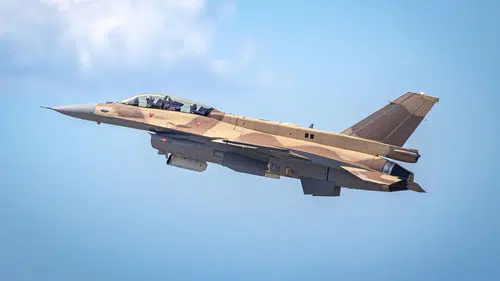Fas'ın F-16 Block 72'si Gökyüzüne Yükseldi