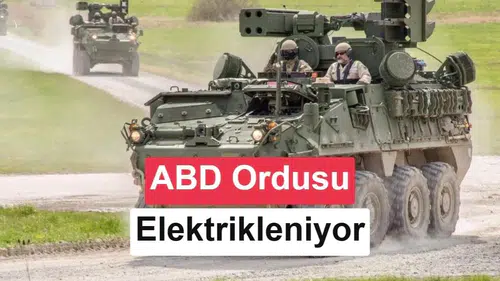 Geleceğin Savaş Araçları Elektrikli Olacak
