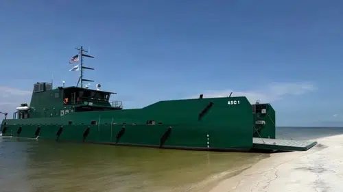 ABD Deniz Piyadeleri İlk Yardımcı Su Üstü Aracını Tanıttı