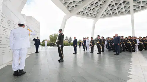 Şehitler Anıldı