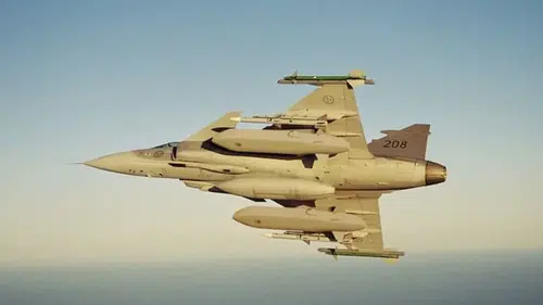 İsveç'ten Gripen ile Füze Testi
