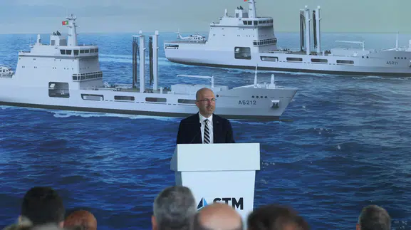 STM, Portekiz İçin İkinci Askeri Geminin İnşasını Başlattı