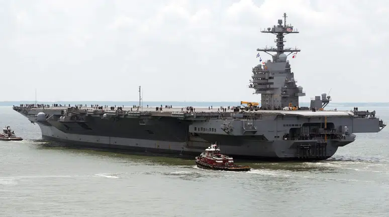 USS John F. Kennedy Denize Açıldı